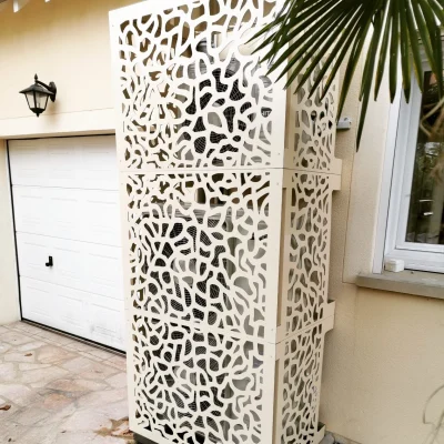 Carved Aluminium Panel 12