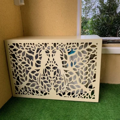 Carved Aluminium Panel 13