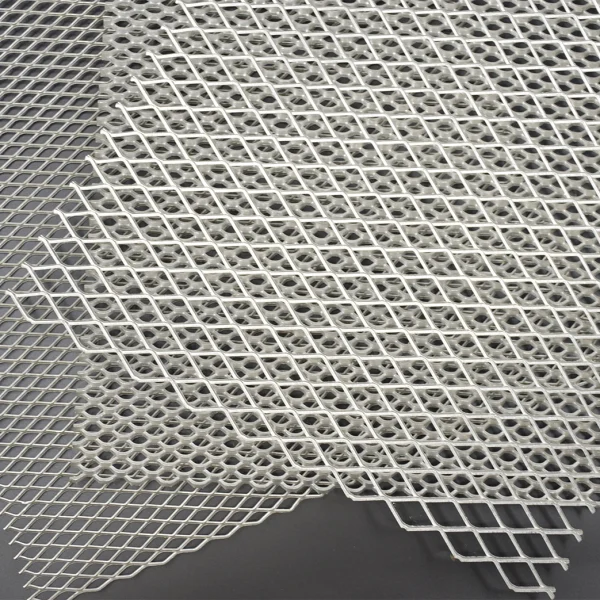 Details of aluminium expanded mesh suitable for ceiling and wall cladding