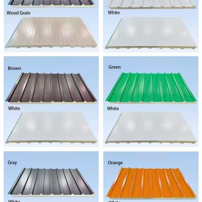 Specification of insulation roof panel with aluminium veneer